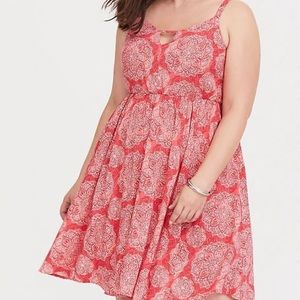 Hawaiian luau dress from Torrid.